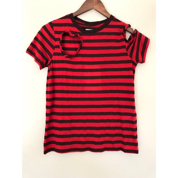 NWT Current/Elliott Brittan Striped Tee (size XS) - Picture 5 of 8